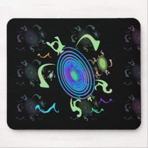 Tartarugas espirais Mousepad