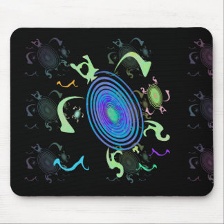 Tartarugas espirais Mousepad