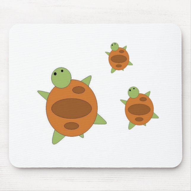 Tartarugas Mousepad (Frente)