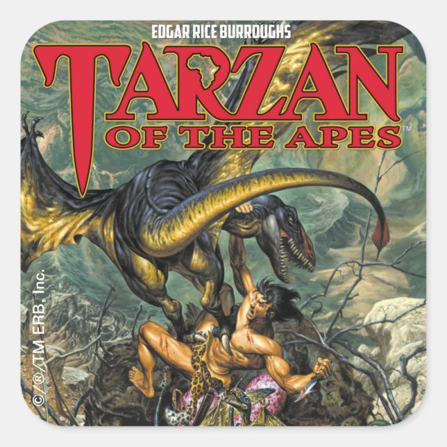 Tarzan do adesivo Apes™ de 3" (Conjunto de 6) (Frente)