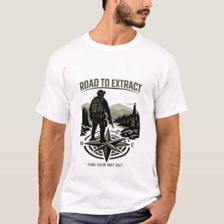 Tática de Sobrevivência Raid - Camiseta de Gamer M