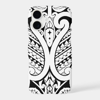 Tatoo polinésio tribal com elementos samoanos