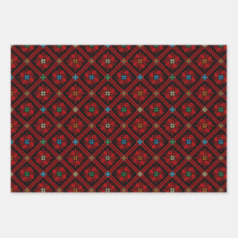 Tatreez Arab Thobe Henna Trabalho de arte Pattern