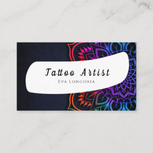 Tattoo Artist Cartão de visita