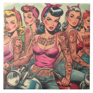 Tattoo Biker Girls Histórias em quadrinhos