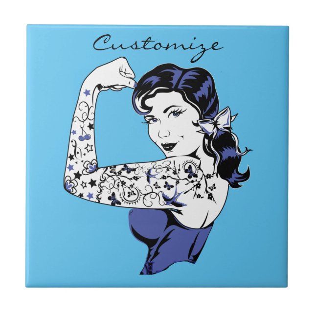 Tattoo Girl Arm Up Thunder_Cove (Frente)