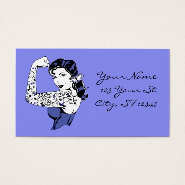 Tattoo Girl Arm Up Thunder_Cove (Frente)