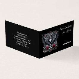 Tatuador salão Cartão de visita