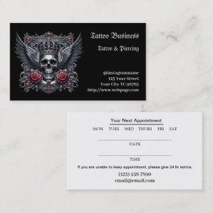 Tatuador salon Cartão de visita