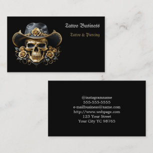 Tatuador salon Cartão de visita
