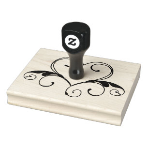 Tatuagem Cardíaca, Alça de Madeira, Carimbo de Bor