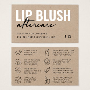 Tatuagem de Blush Moderno de Lip Kraft Premium apó