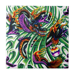 Tatuagem do Dragão Japonês