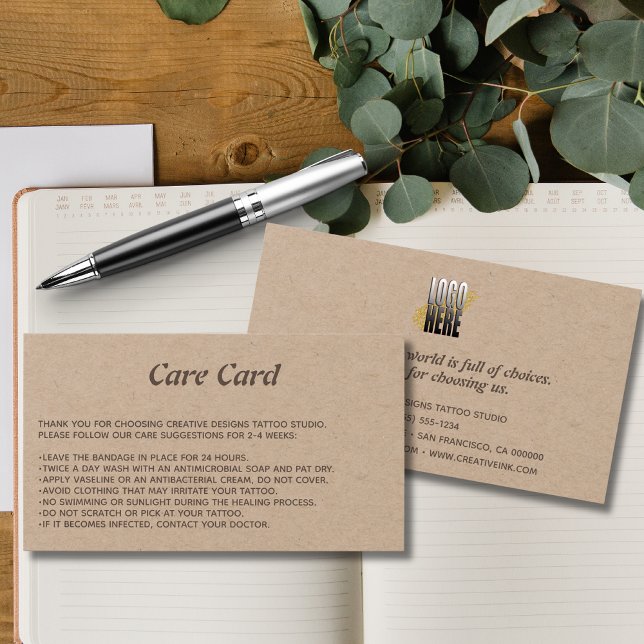 Tatuagem Microbexiga Instruções para Cuidados Pós- (Criador carregado)