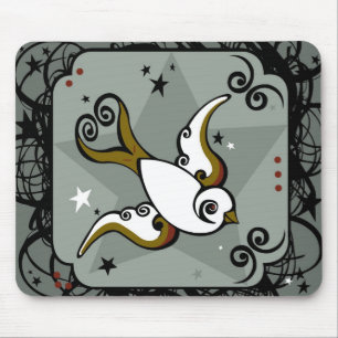 Tatuagem Mousepad do pássaro