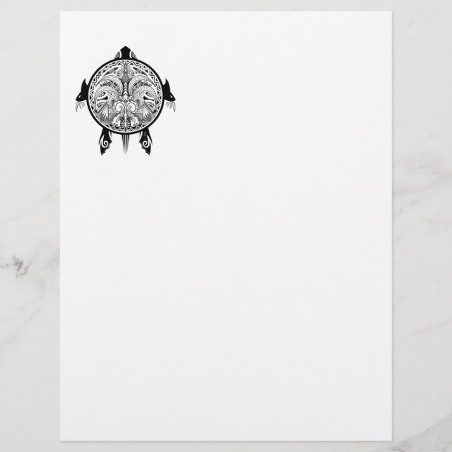 Tatuagem Tribal Turtle (Frente)