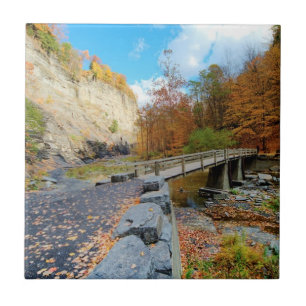 Taughannock cai parque estadual
