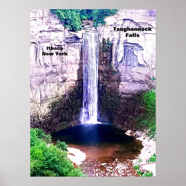 TAUGHANNOCK FALA ITHACA POSTER (Frente)