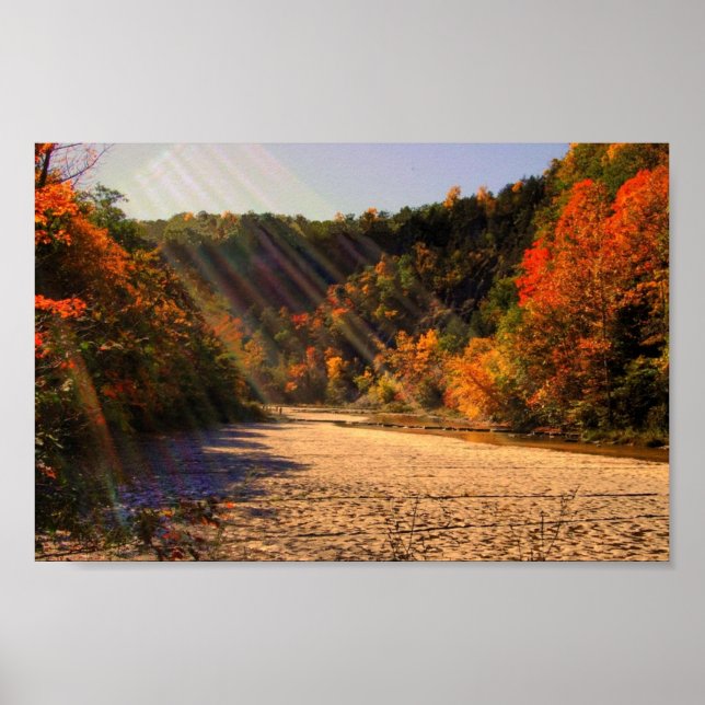 Taughannock Falls Poster (Frente)