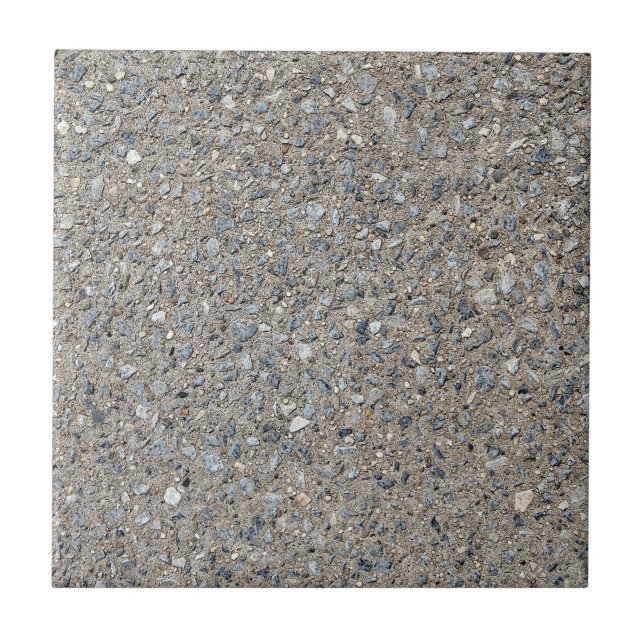 Taupe Concrete Cement Blue Aggregate Sidewalk (Frente)
