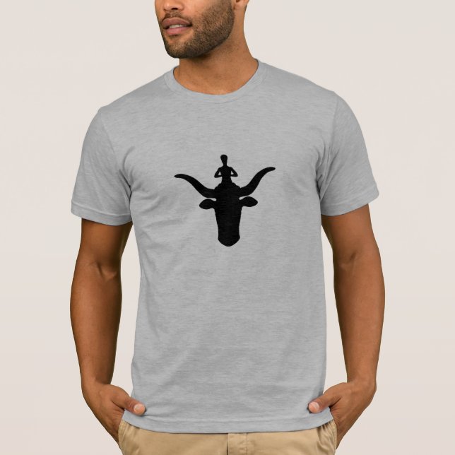 Taurus - Camisetas de ioga masculino (Frente)