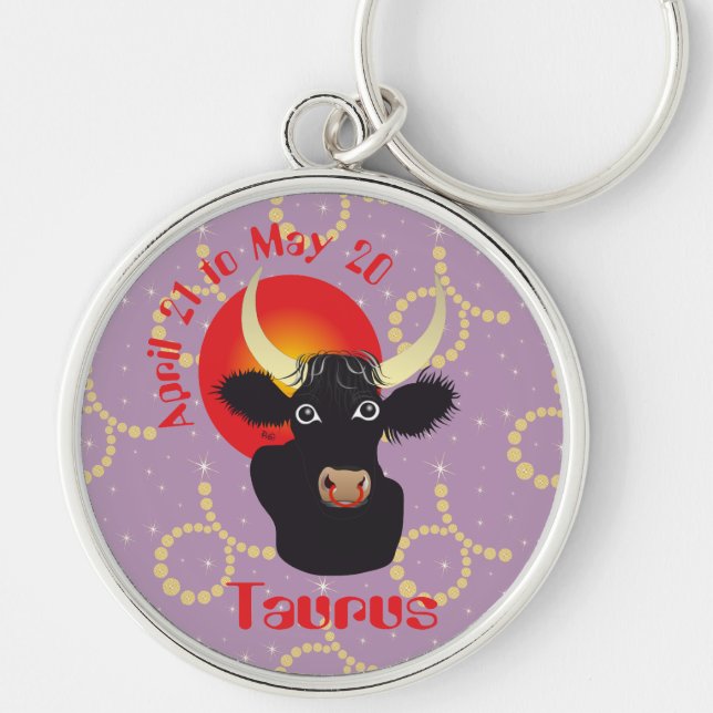 Taurus de 21 de abril a 20 de maio Chaveiros (Frente)