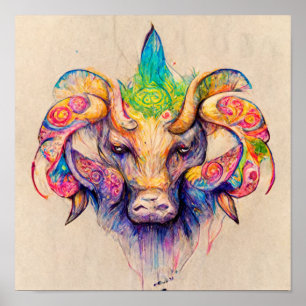 Taurus é um sinal de terra poster