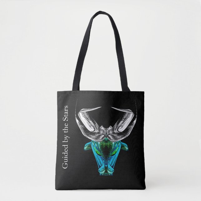 Taurus – Minimalist Zodiac Tote Bag (Frente)