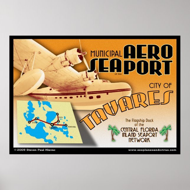 Tavares AeroSeaport poster (Frente)