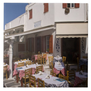 Taverna Nikos, Mykonos, Ilhas Cíclades, Grécia
