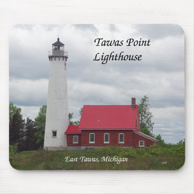 Tawas Point Lighthouse Mousepad (Frente)