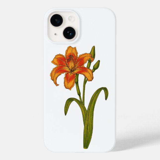 Tawny Daylily Case-Mate capas de iphone (Verso)