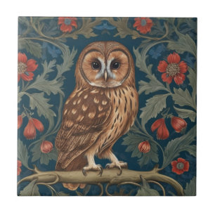 Tawny Owl William Morris Estilo virado para a dire