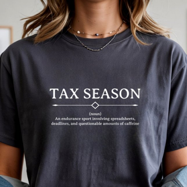Tax Season Accountant Accounting Funny (Criador carregado)