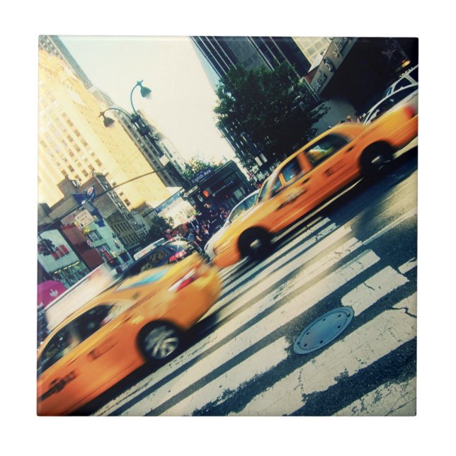 Táxis inclinados NYC (Frente)