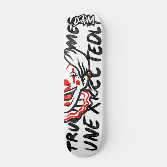 Taydam Female Clown Skateboard (Frente)