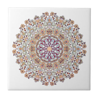 Tazhib decorado del arte persa, mandala persa