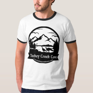 TCC - Camiseta de logotipo preto