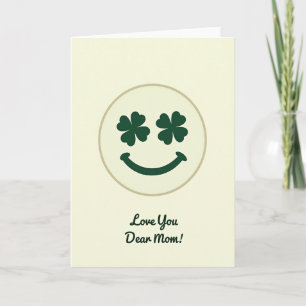 Te Amo Querida Mamãe Cartão do Sorriso