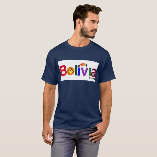Te espera de Camiseta Bolívia (Frente Completa)