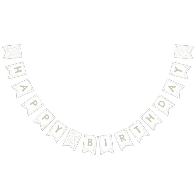 Tea Confetti - Bandeira de Bunting Pontos de Aquar (Todos)