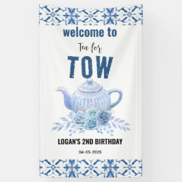 Tea for Two – Floral 2nd Birthday Welcome
