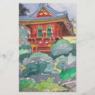 Tea House, em São Francisco, em Impressão por Aqua