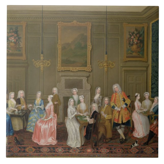 Tea party em Casa do senhor Harrington, St James (Frente)