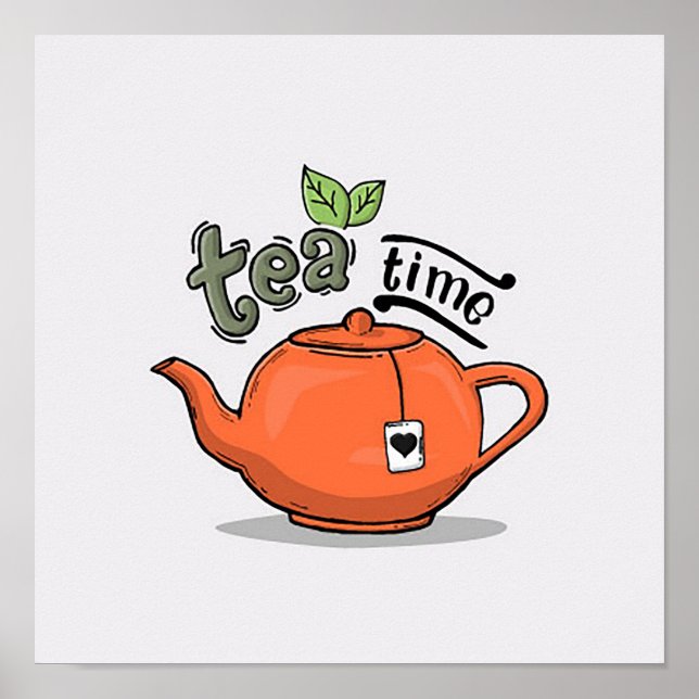 Tea Time Poster (Frente)