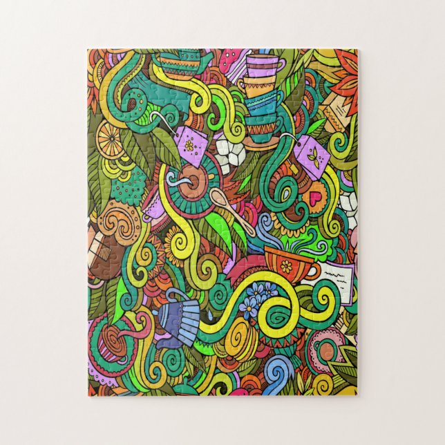 Tea Time Quebra-cabeça (Vertical)