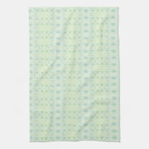 Tea Toalha Floral Floral bonito Mint Green
