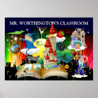 Teacher / Library / Anyone's Poster