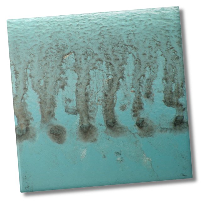 Teal Aqua Blue Chique Industrial (Teal Aqua Blue Shabby Chic Industrial ceramic tile)