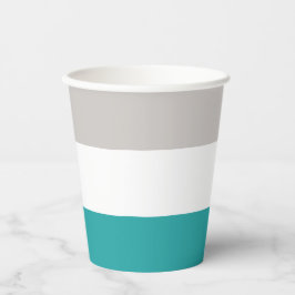 Teal, argila e branco